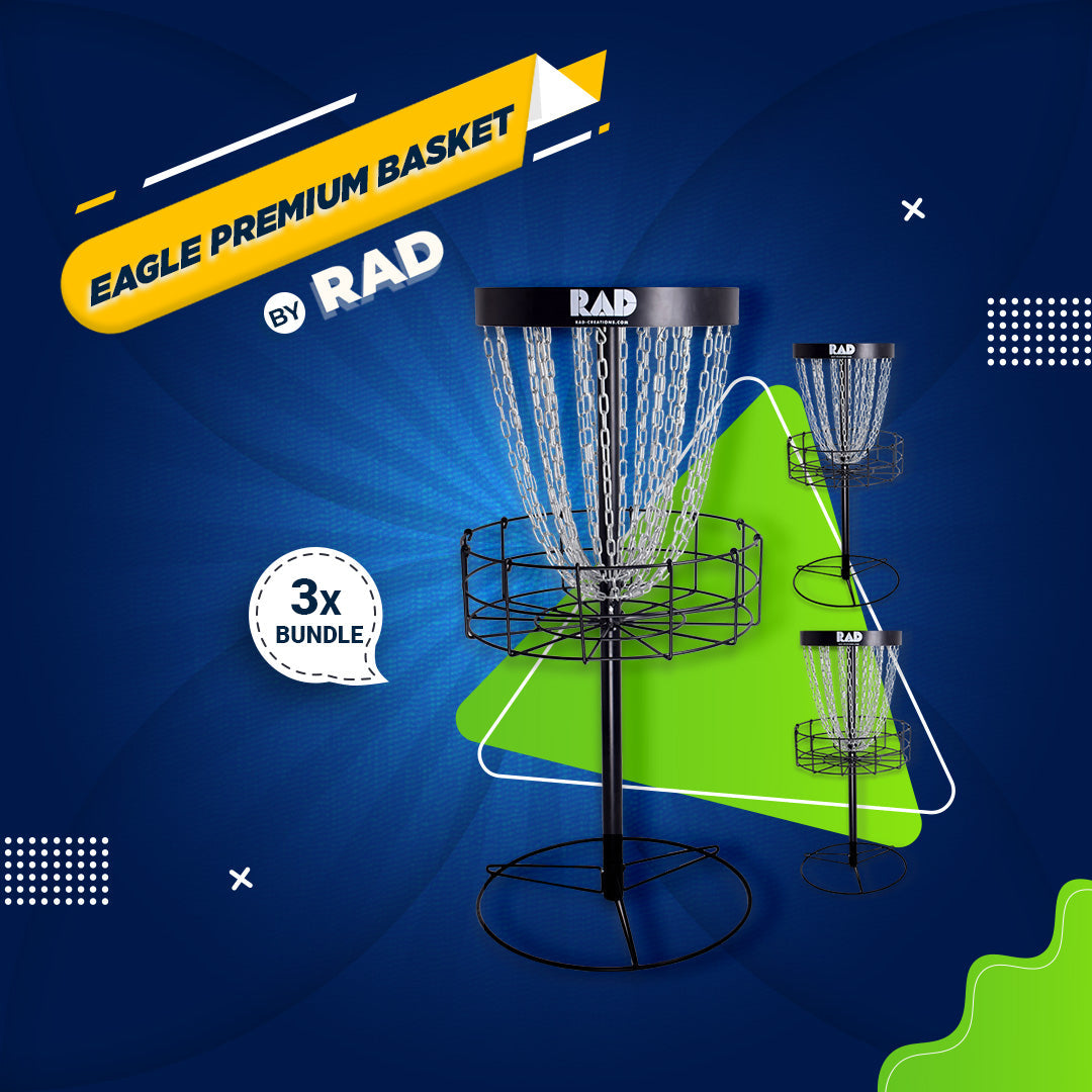 3 RAD Eagle Premium Baskets Bundle